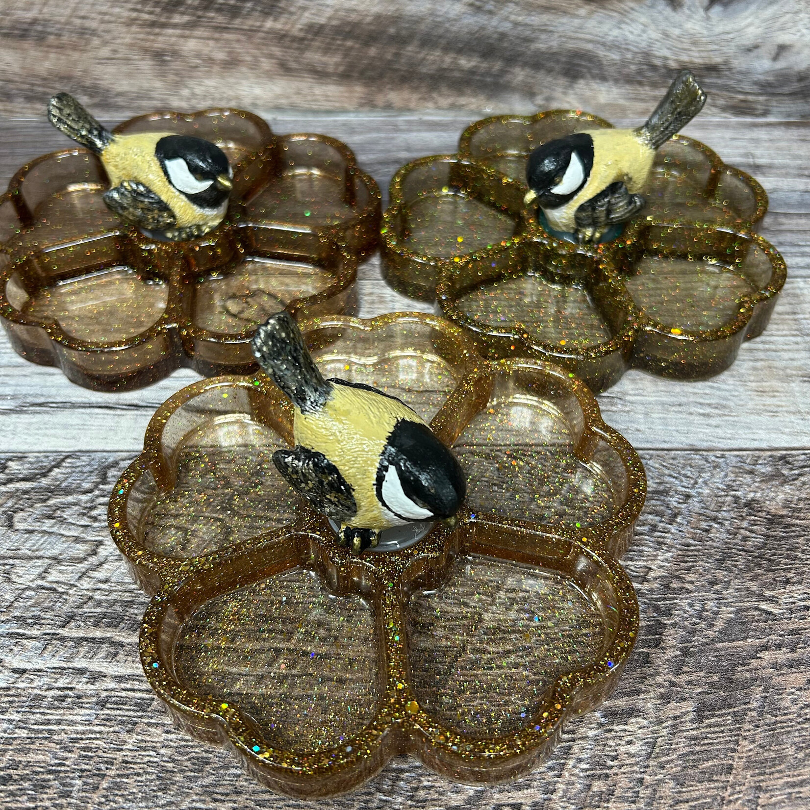 Chickadee Art - Jewelry Tray