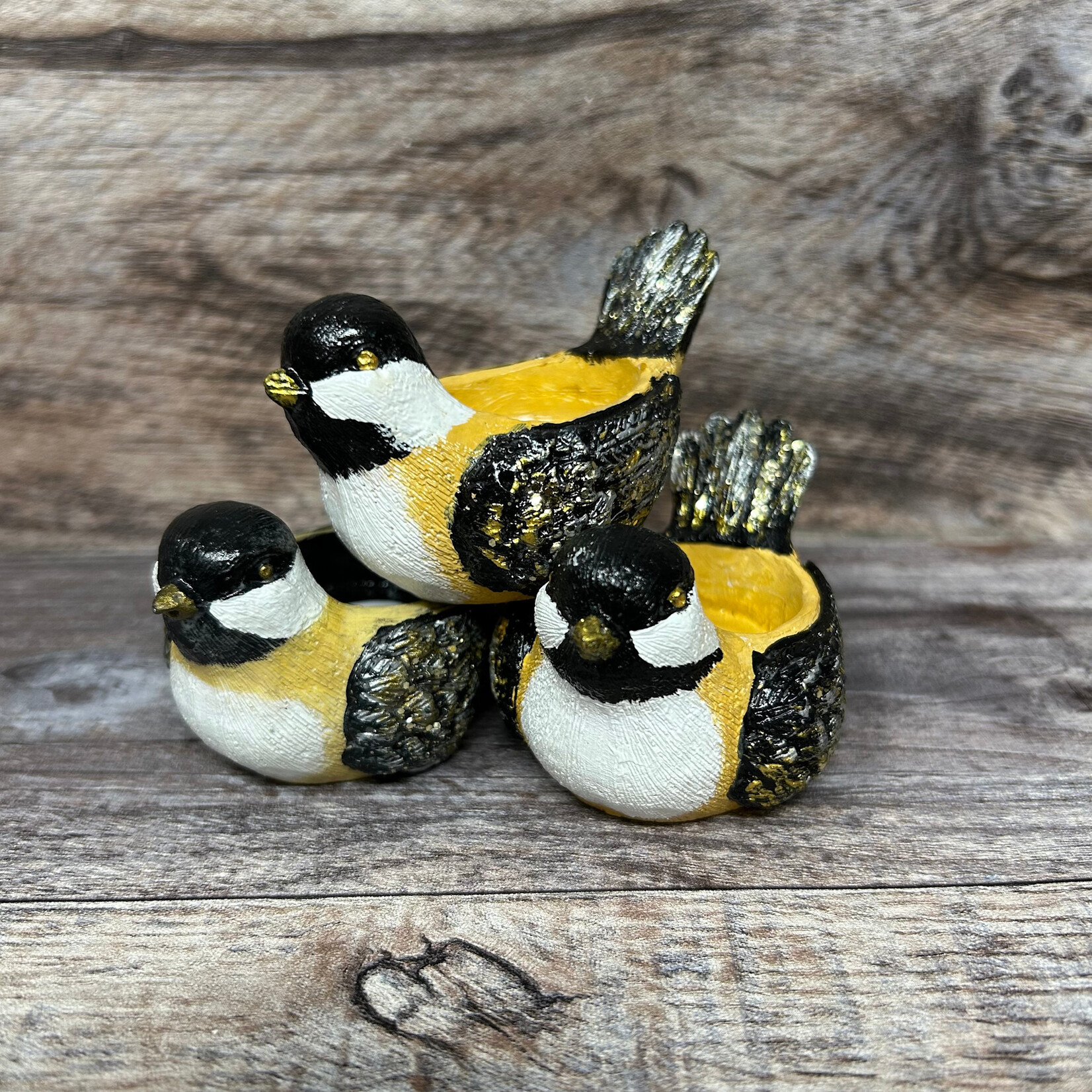 Chickadee Art - Mini Bird Tray