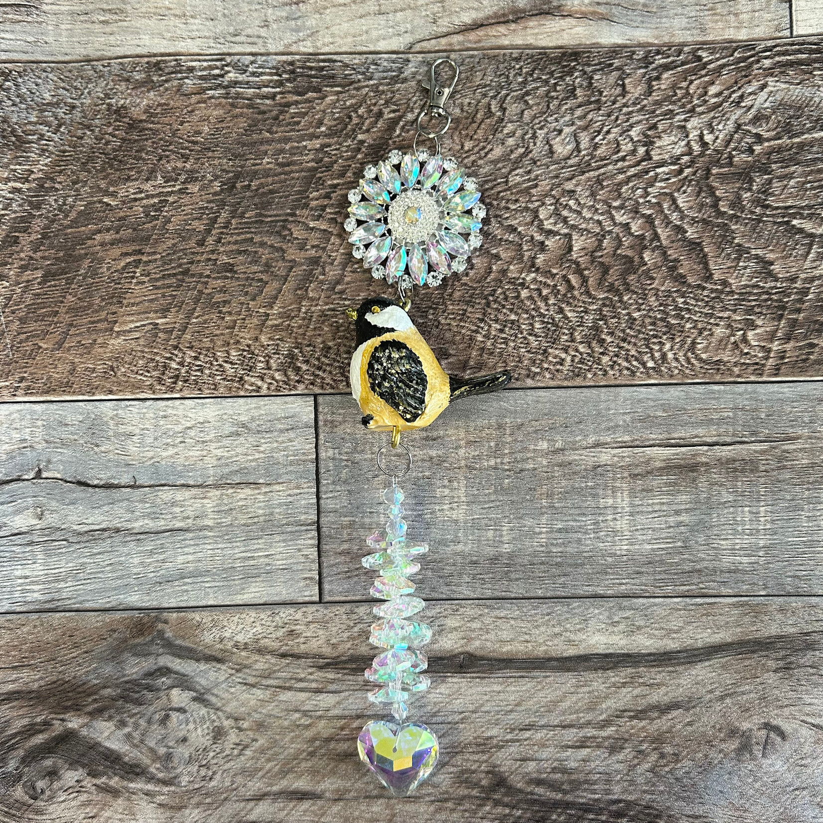 Chickadee Art - Suncatcher $25