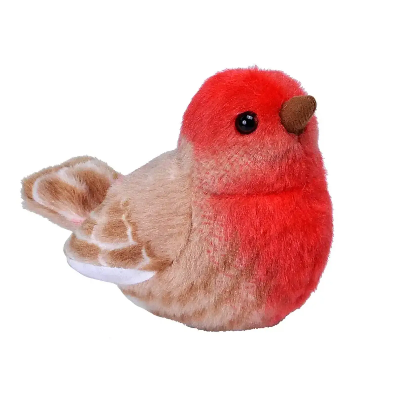 Wild Republic Audubon Plush Bird House Finch