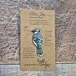 Crystal Driedger Pin - Blue Jay