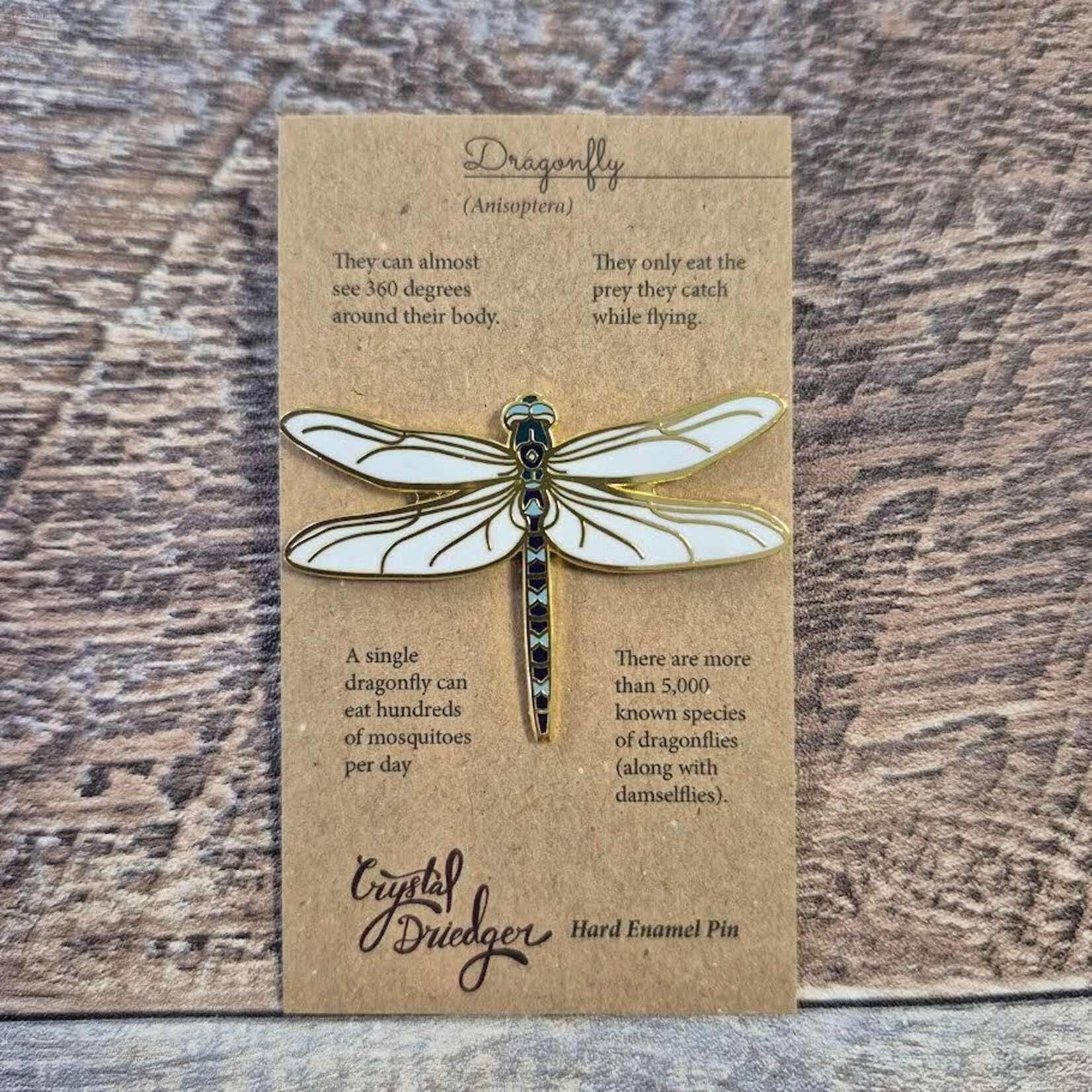 Crystal Driedger Pin - Dragonfly