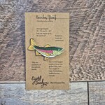 Crystal Driedger Pin - Rainbow Trout