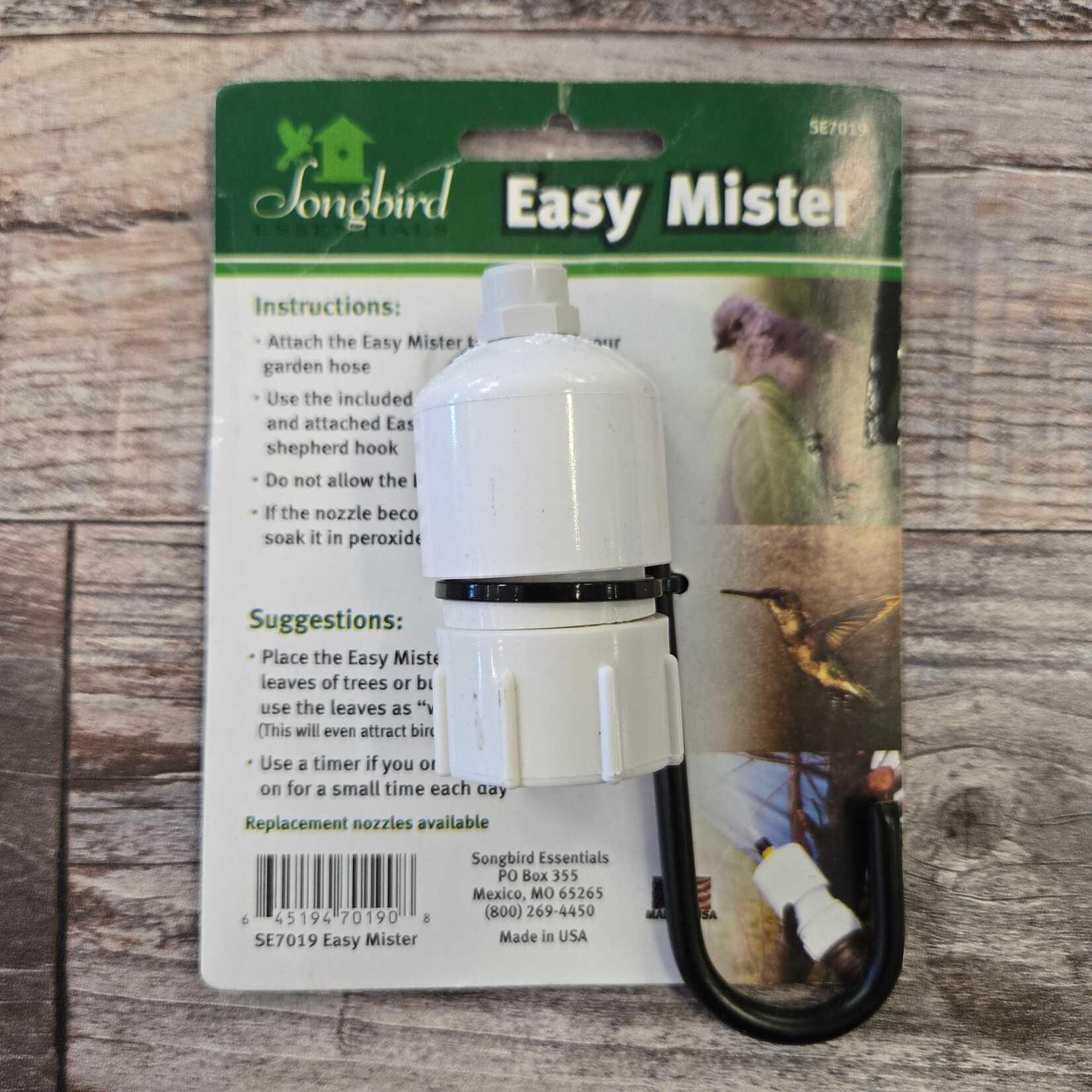 Easy Mister Hummingbird Hose Attachment