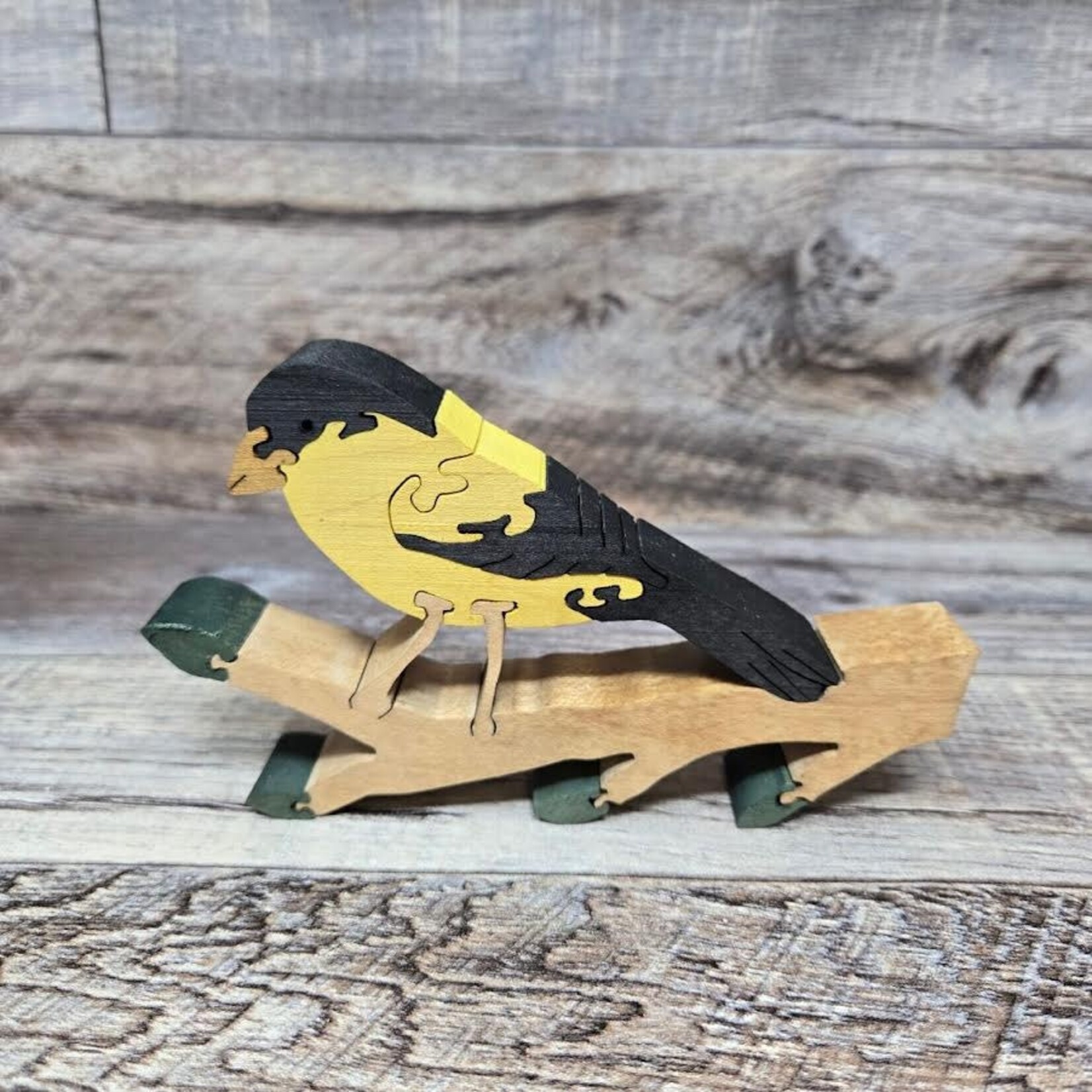 Brian's Wood Puzzle - American Goldfinch