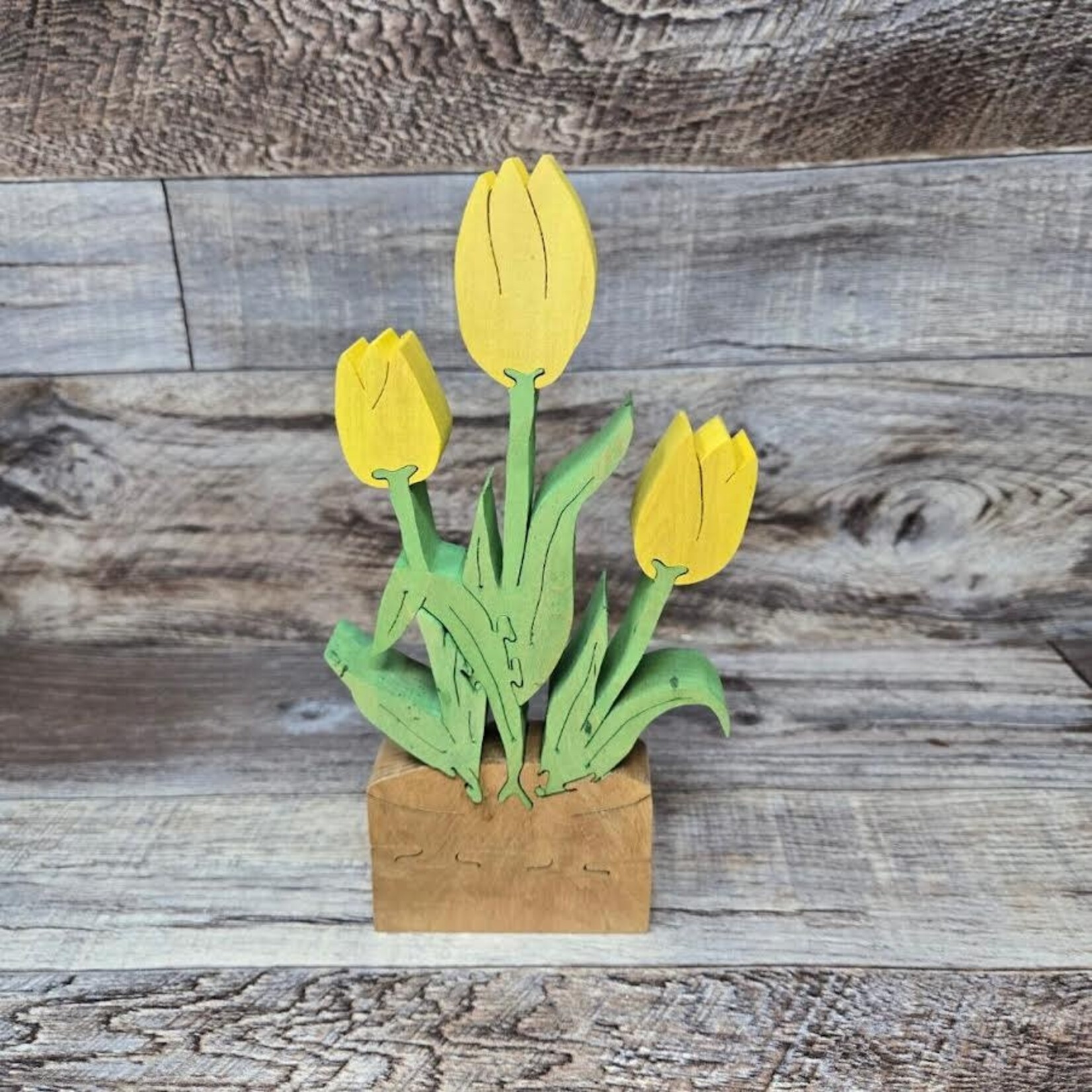 Brian's Wood Puzzle - Tulip