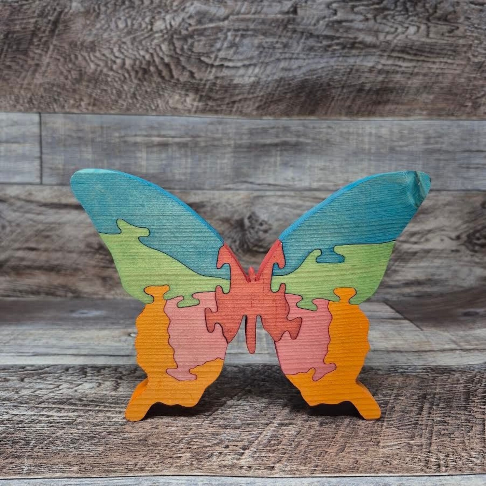 Brian's Wood Puzzle - Butterfly