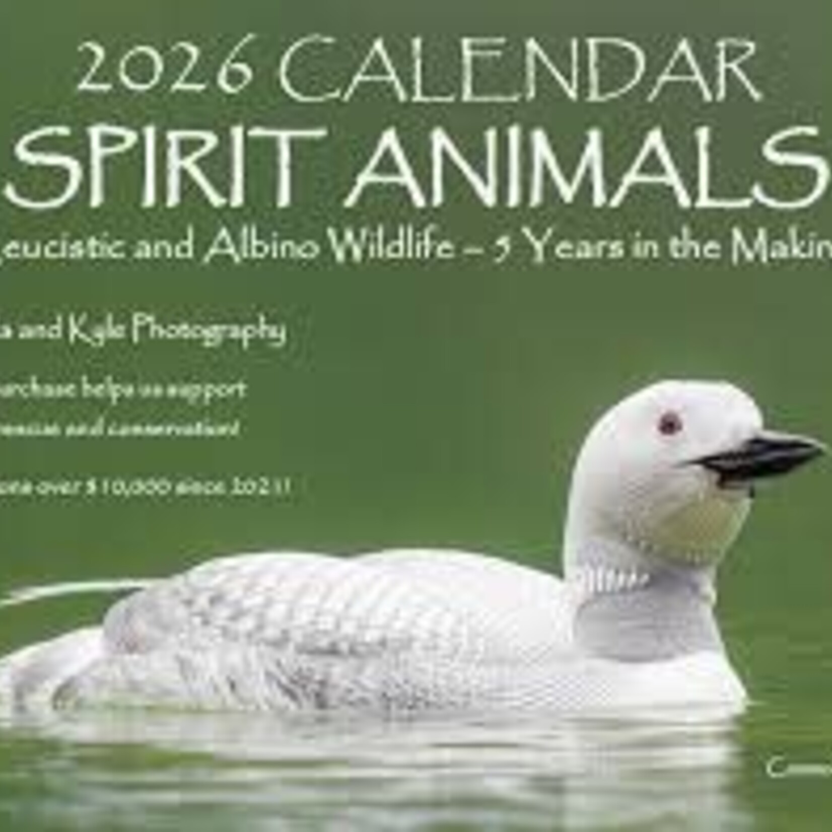 Kamala & Kyle Spirit Animals 2026 Calendar