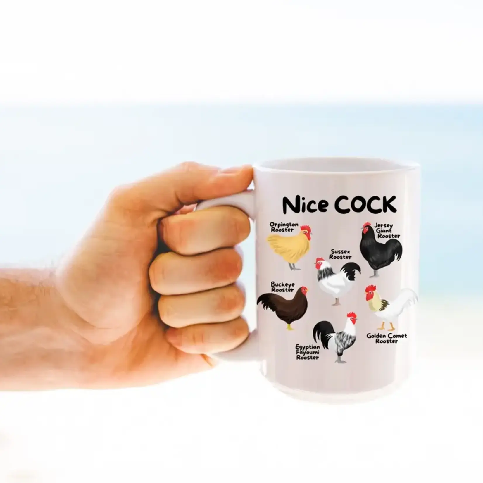 Nice Cock Rooster Mug