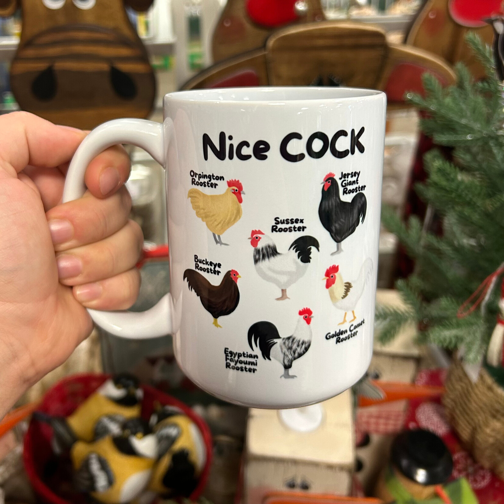 Nice Cock Rooster Mug