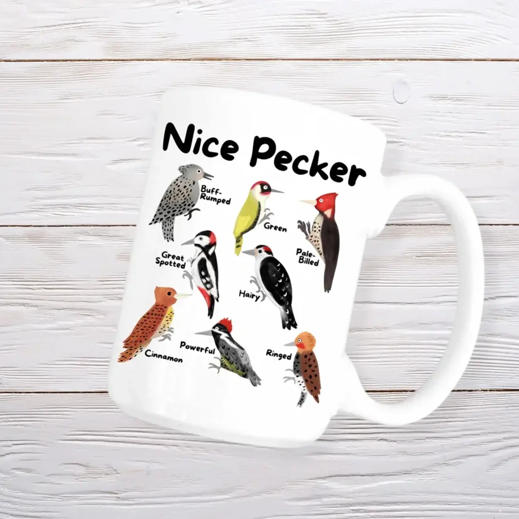 Nice Pecker Bird Mug
