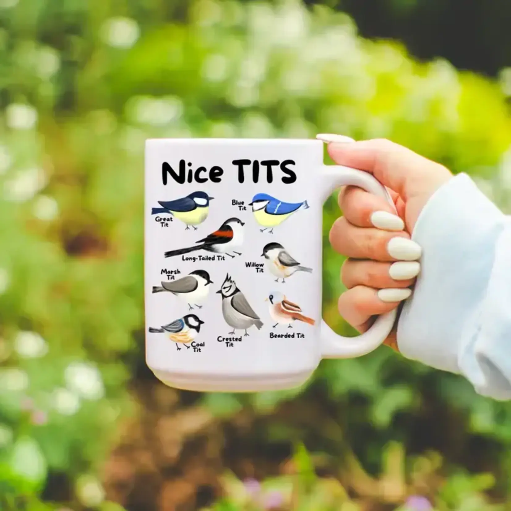 Nice Tits Bird Mug
