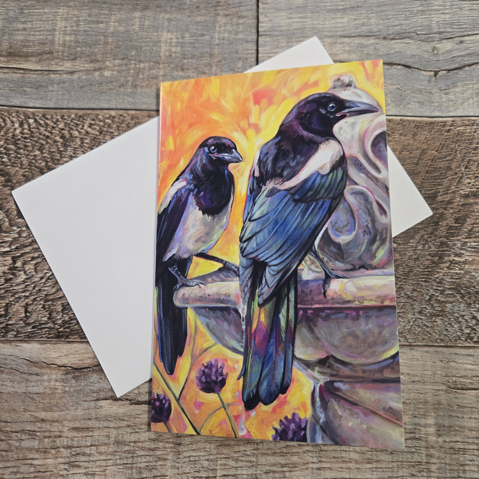 Crystal Driedger Greeting Card - Double Trouble