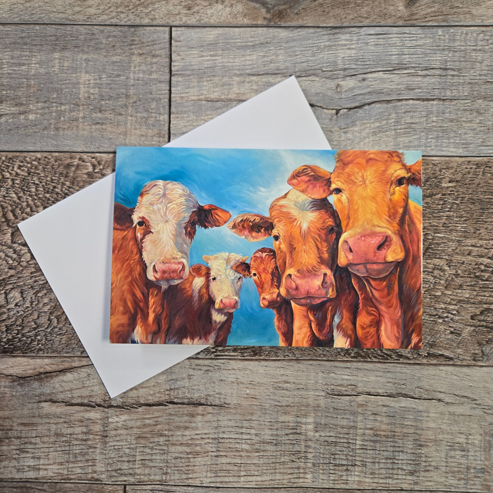 Crystal Driedger Greeting Card - Fantastic Five