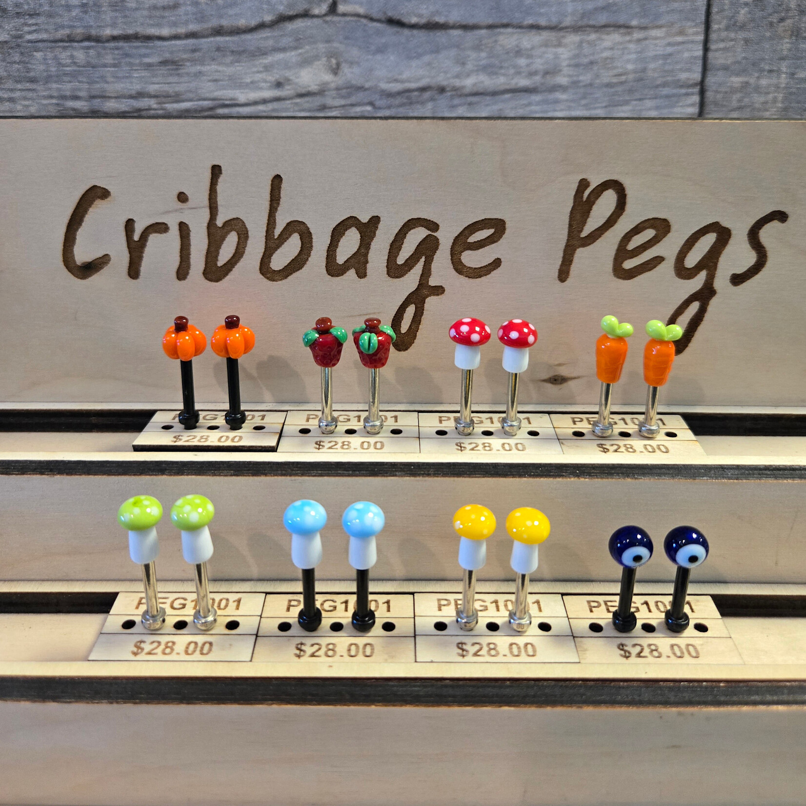 Pegsmith Cribbage Pegs - $28