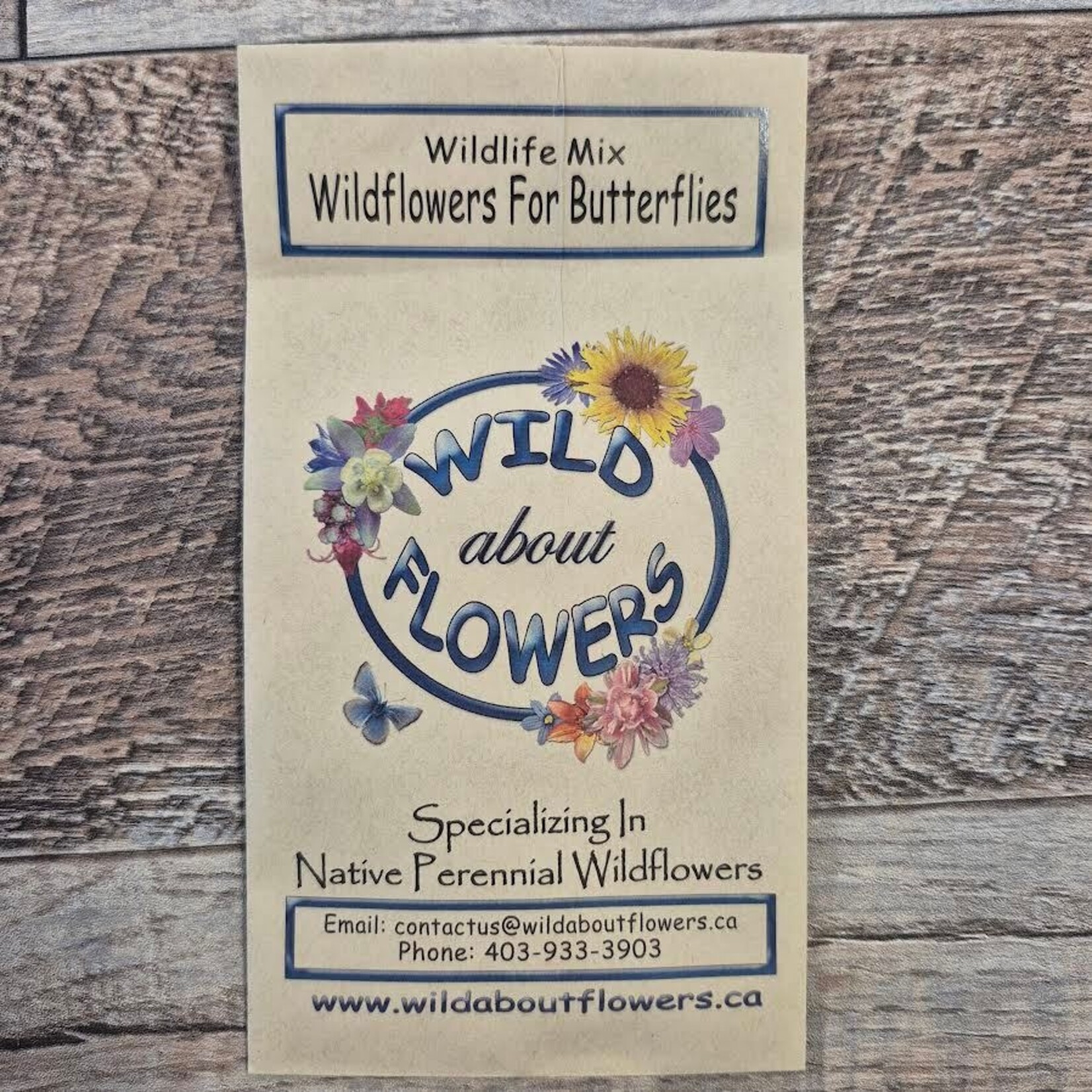 Wild About Flowers Seed Mix - Wildflowers for Butterflies