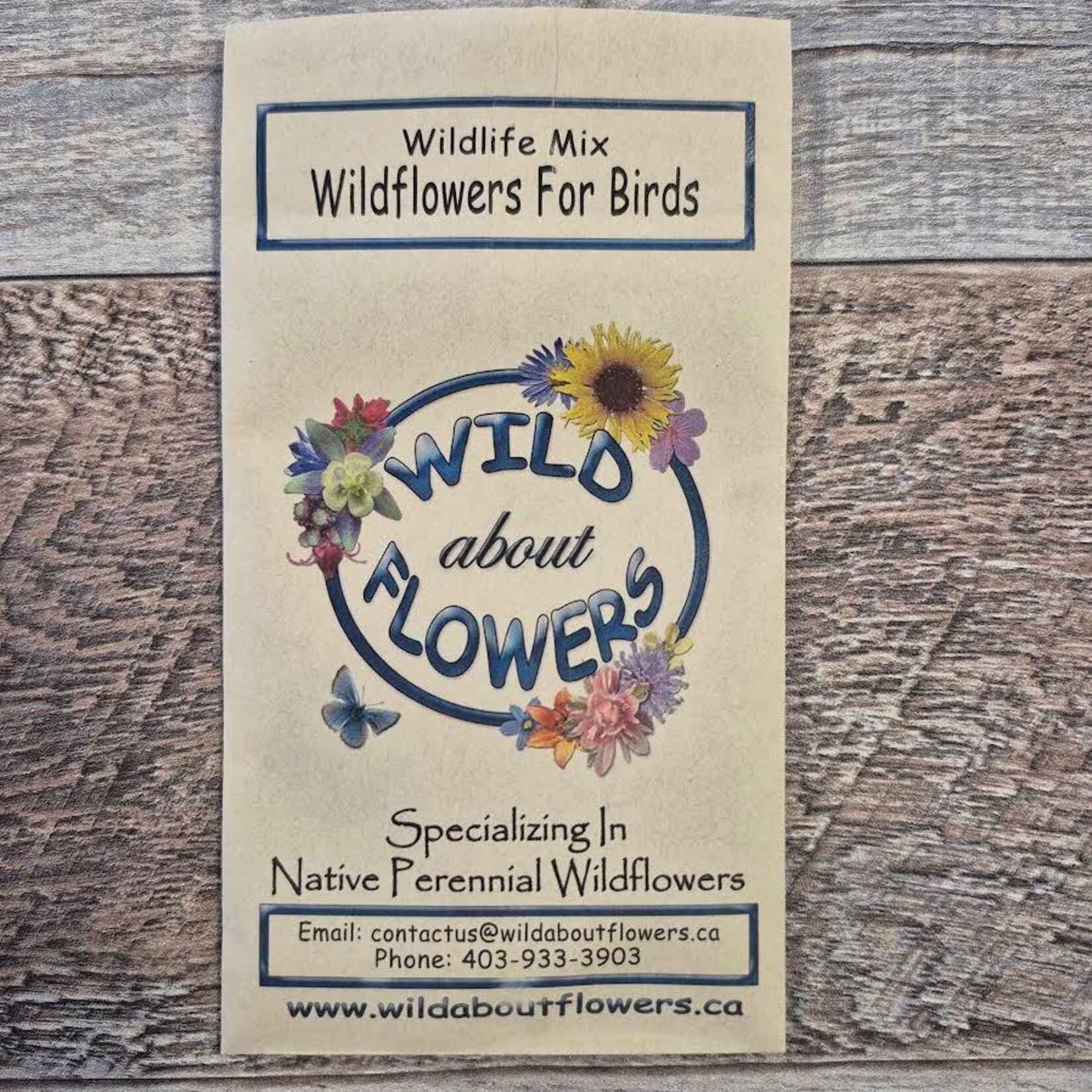 Wild About Flowers Seed Mix - Wildflowers for Birds