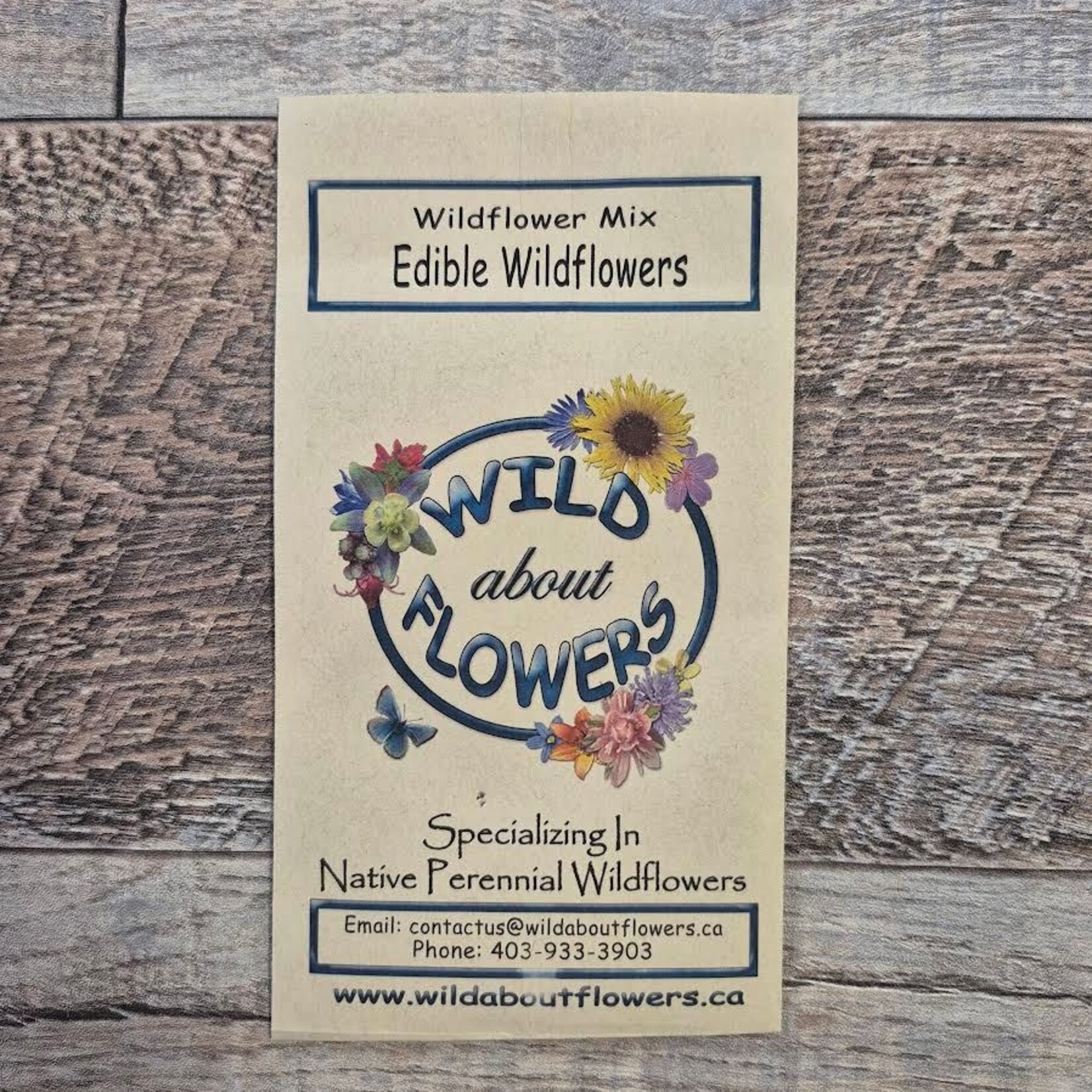 Wild About Flowers Seed Mix - Edible Wildflower Mix