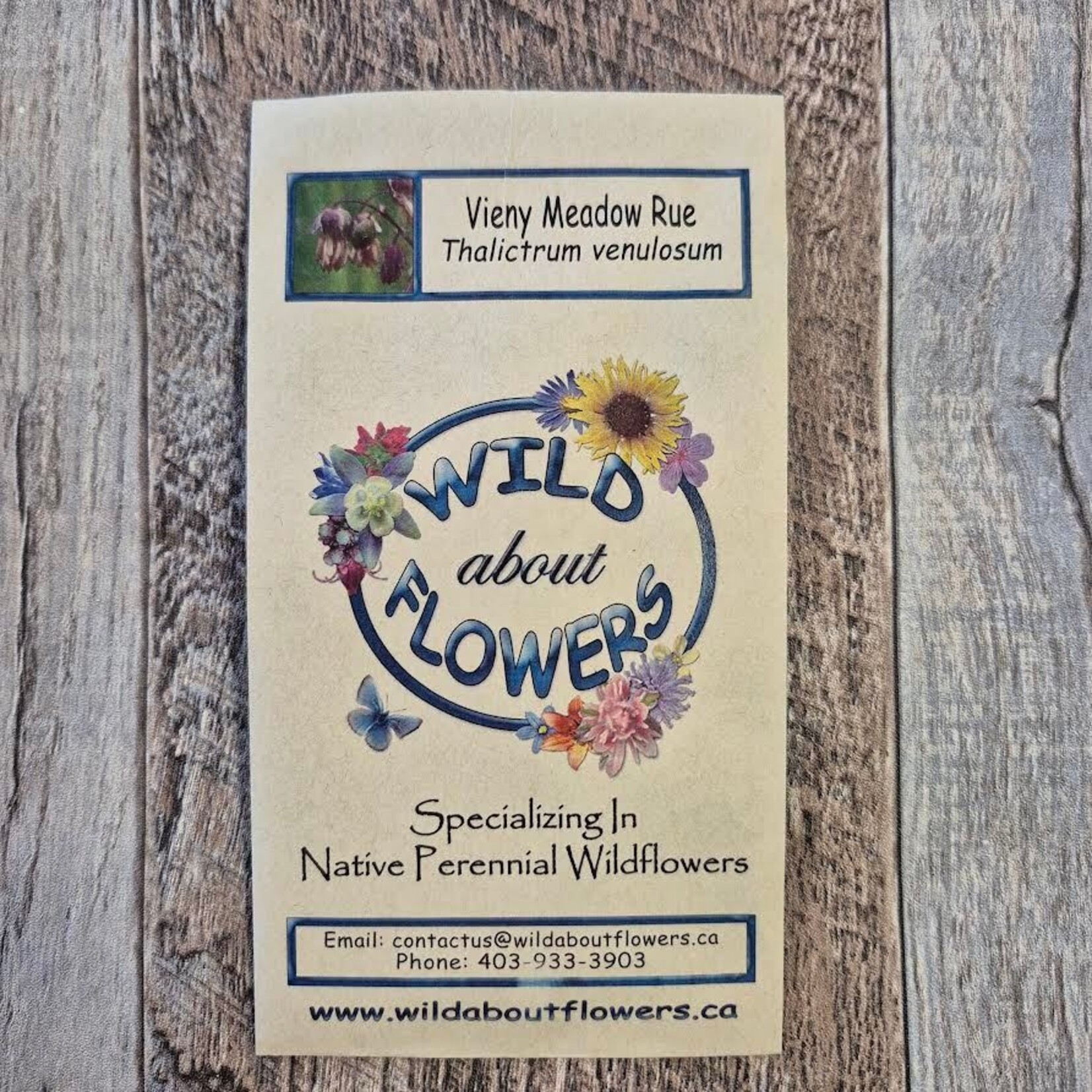 Wildflowers Seed Package - Veiny Meadow-Rue