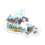 Canada Matte Vinyl Sticker