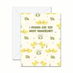 Jaybee Design - I Ducking Love You! Happy Anniversary!