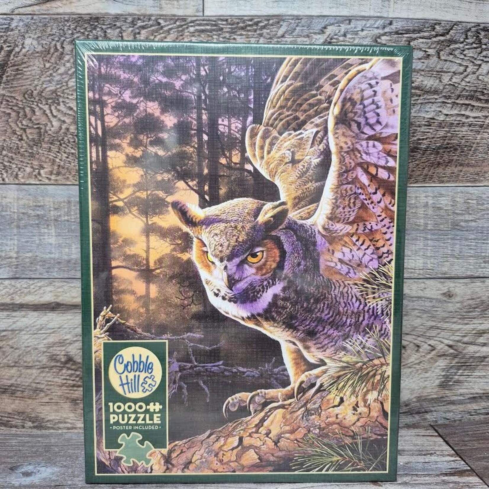 Cobble Hill Puzzles Evening Hunter - 1000 Pc Puzzle