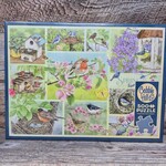 Cobble Hill Puzzles Garden Birds in Spring - 500 pc Puzzle