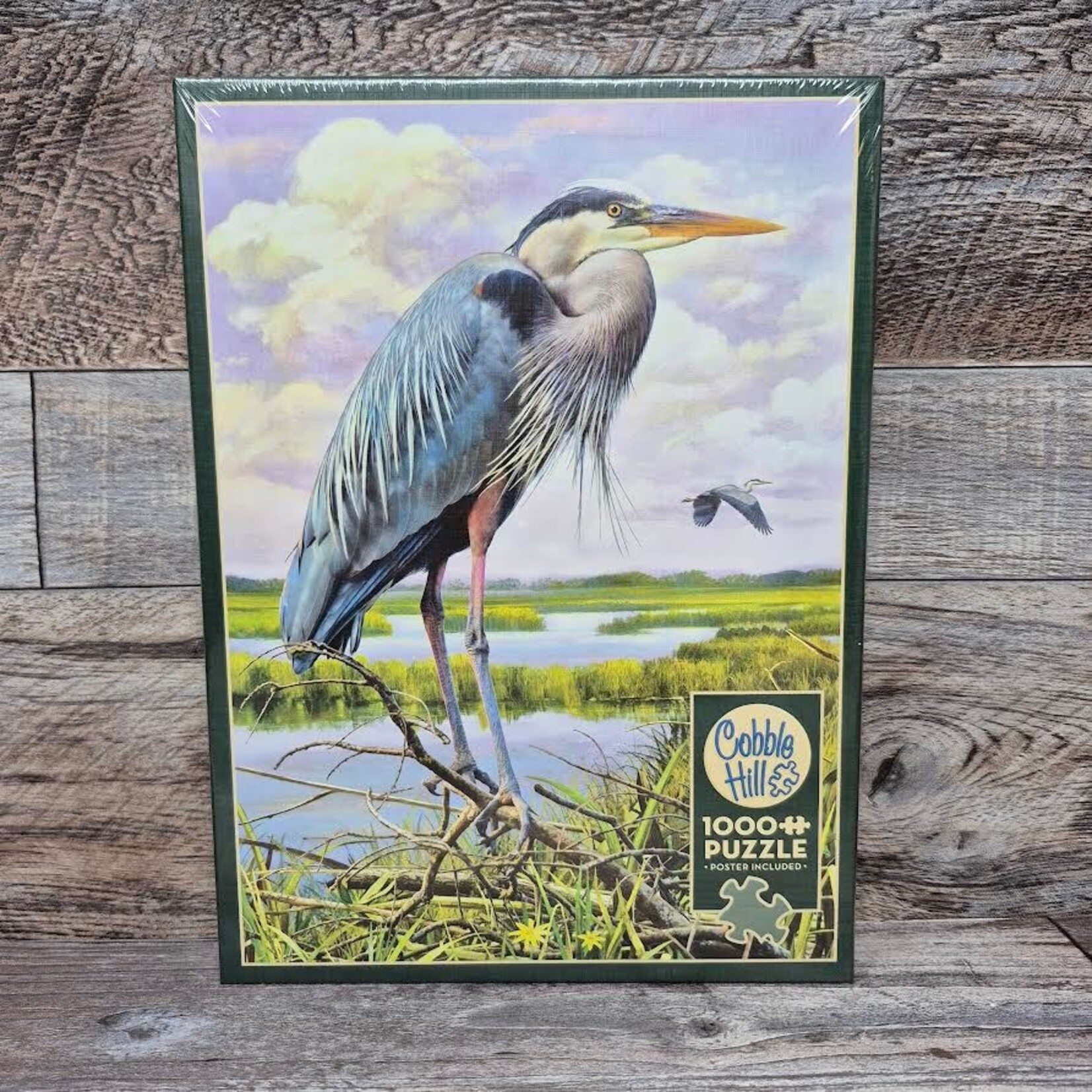 Cobble Hill Puzzles Heron - 1000 pc Puzzle