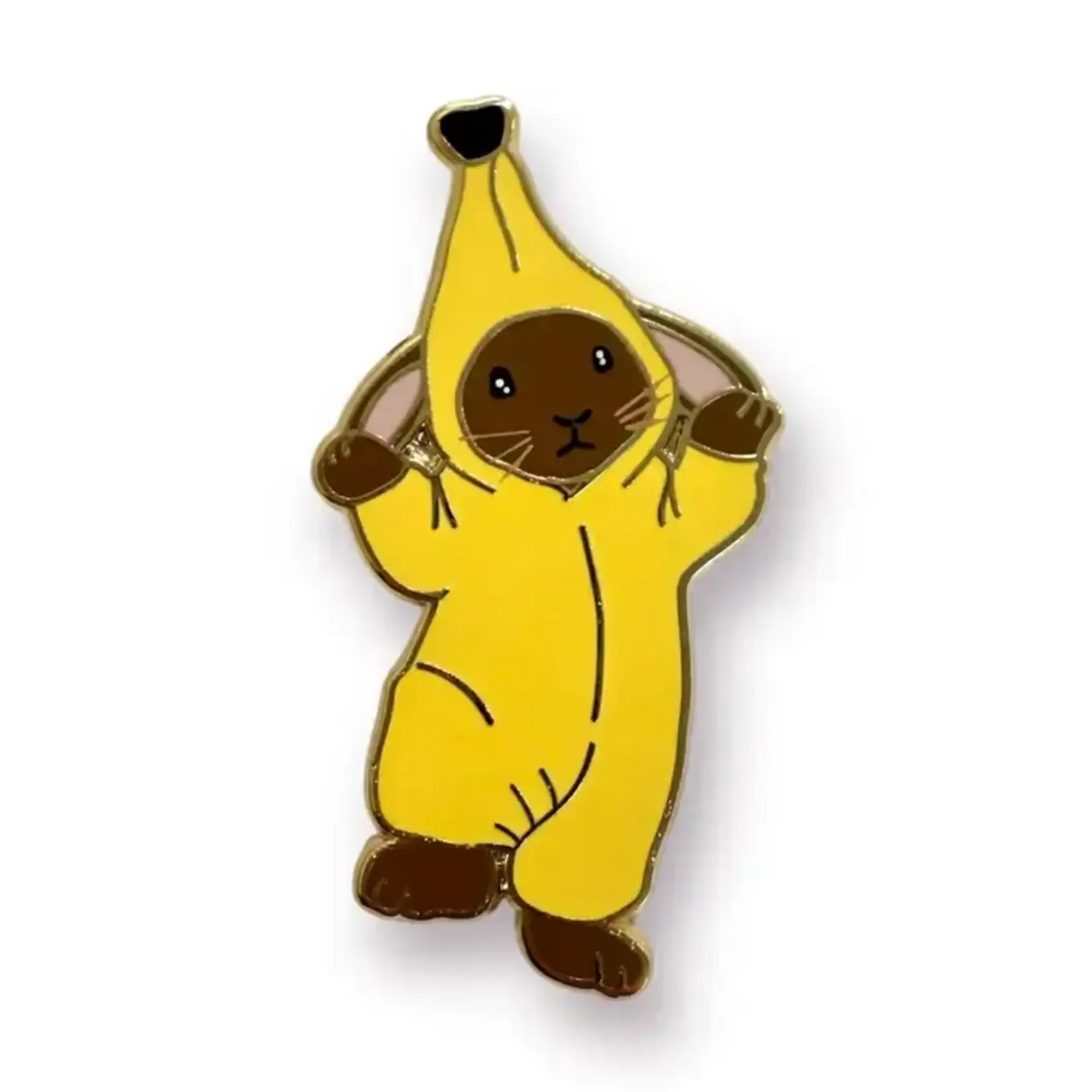 Banana Bunny Enamel Pin