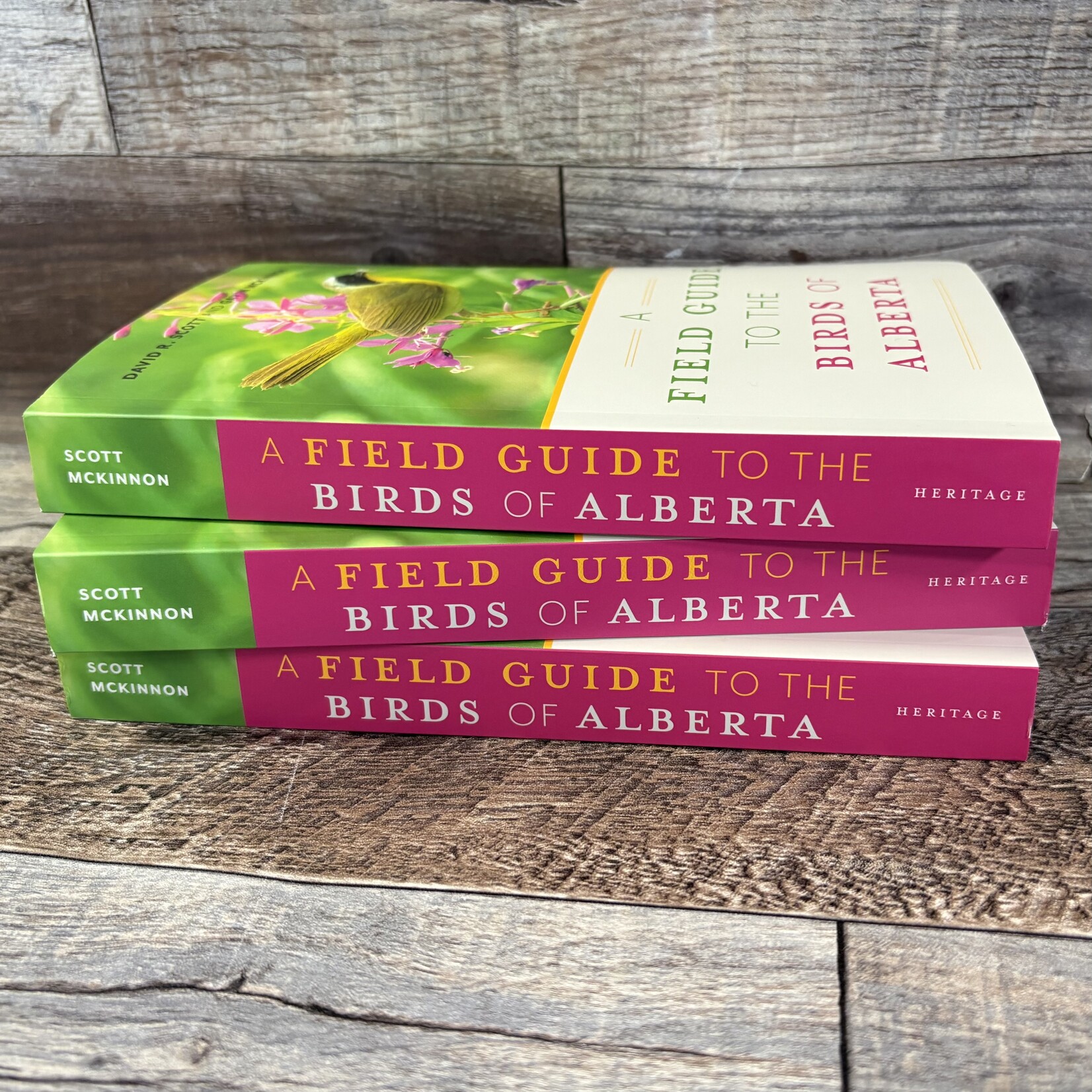 A Field Guide To The Birds of Alberta by David Scott and Gavin McKinnon