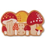 Doormat - Colourful Mushrooms Shaped