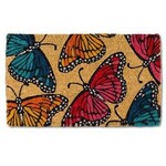 Doormat - Multi Colour Butterfly