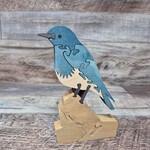 Brian's Wood Puzzle - Blue Bird