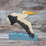 Brian's Wood Puzzle - Pelican Flying