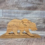 Brian's Wood Puzzle - Grizzly Bear