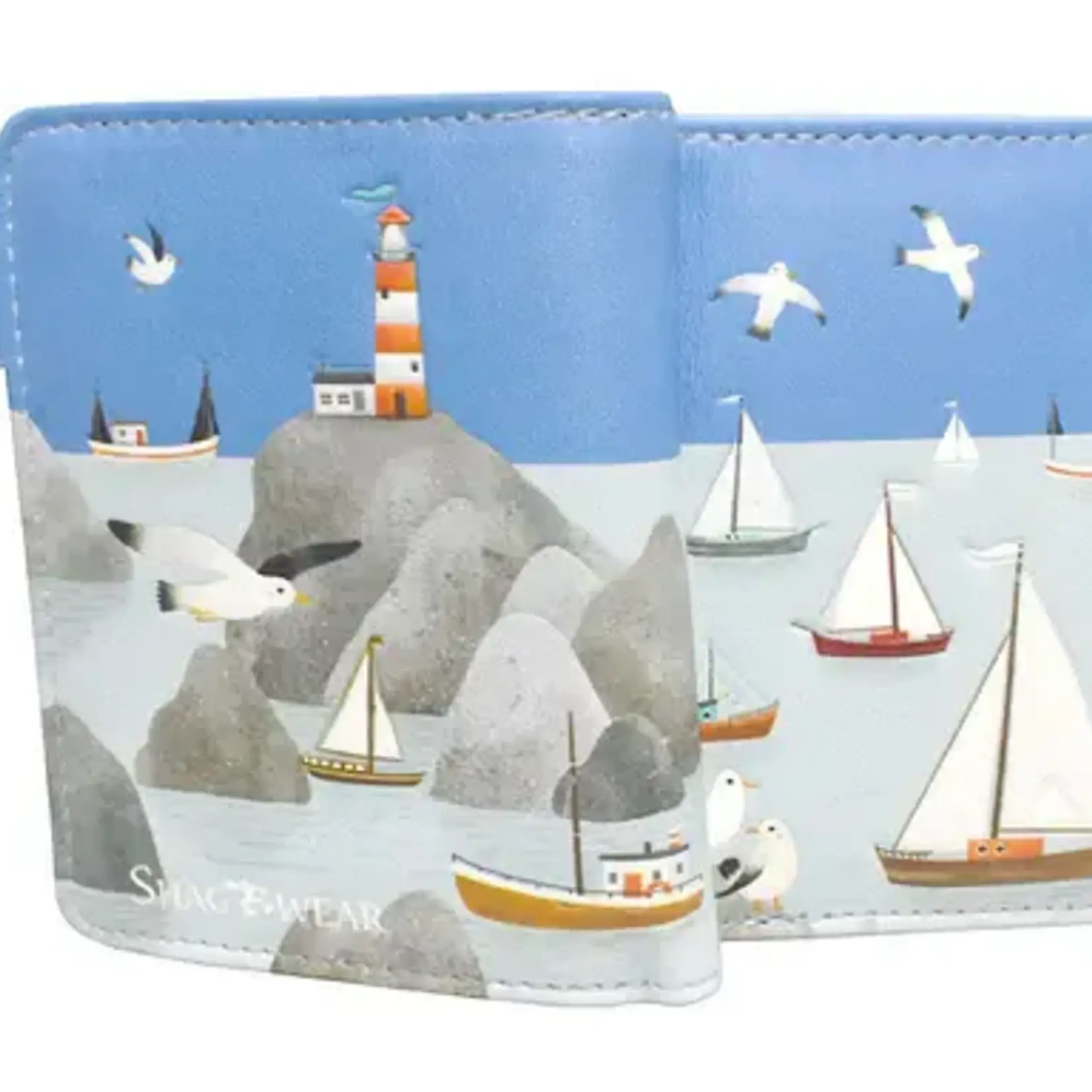 Small Shagwear Wallet -  Sailboat Marina