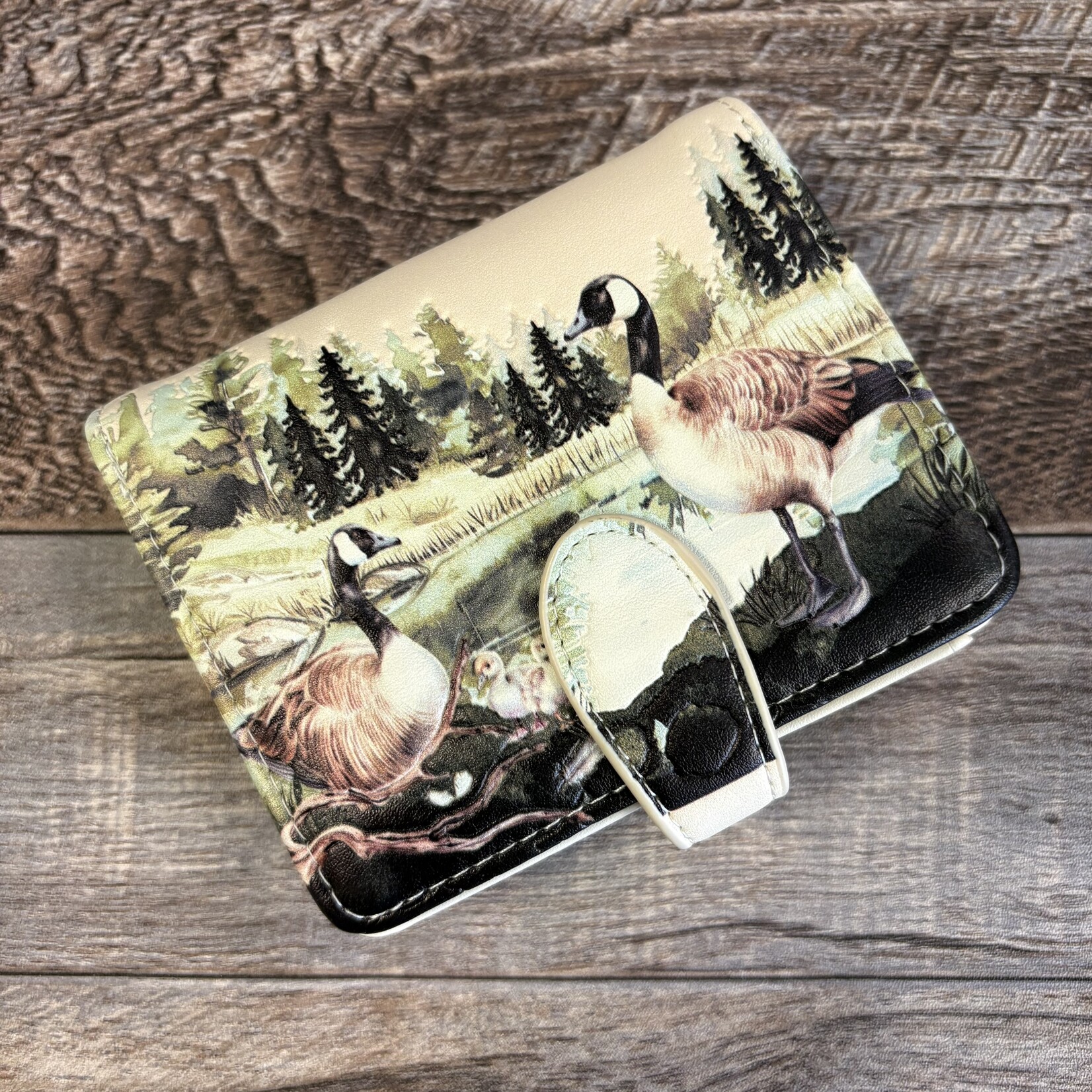 Small Shagwear Wallet - Beige Canada Goose