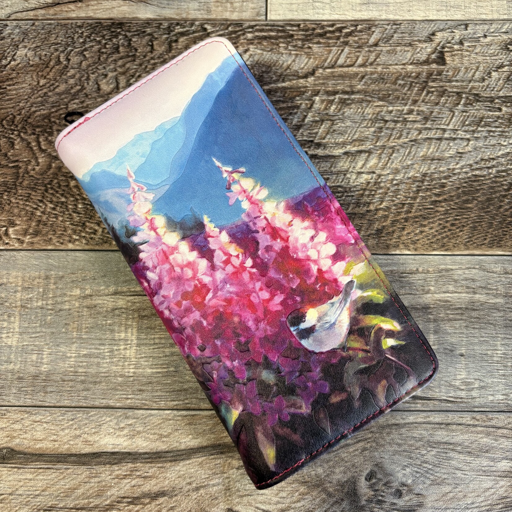 Large Shagwear Wallet - River Chickadee
