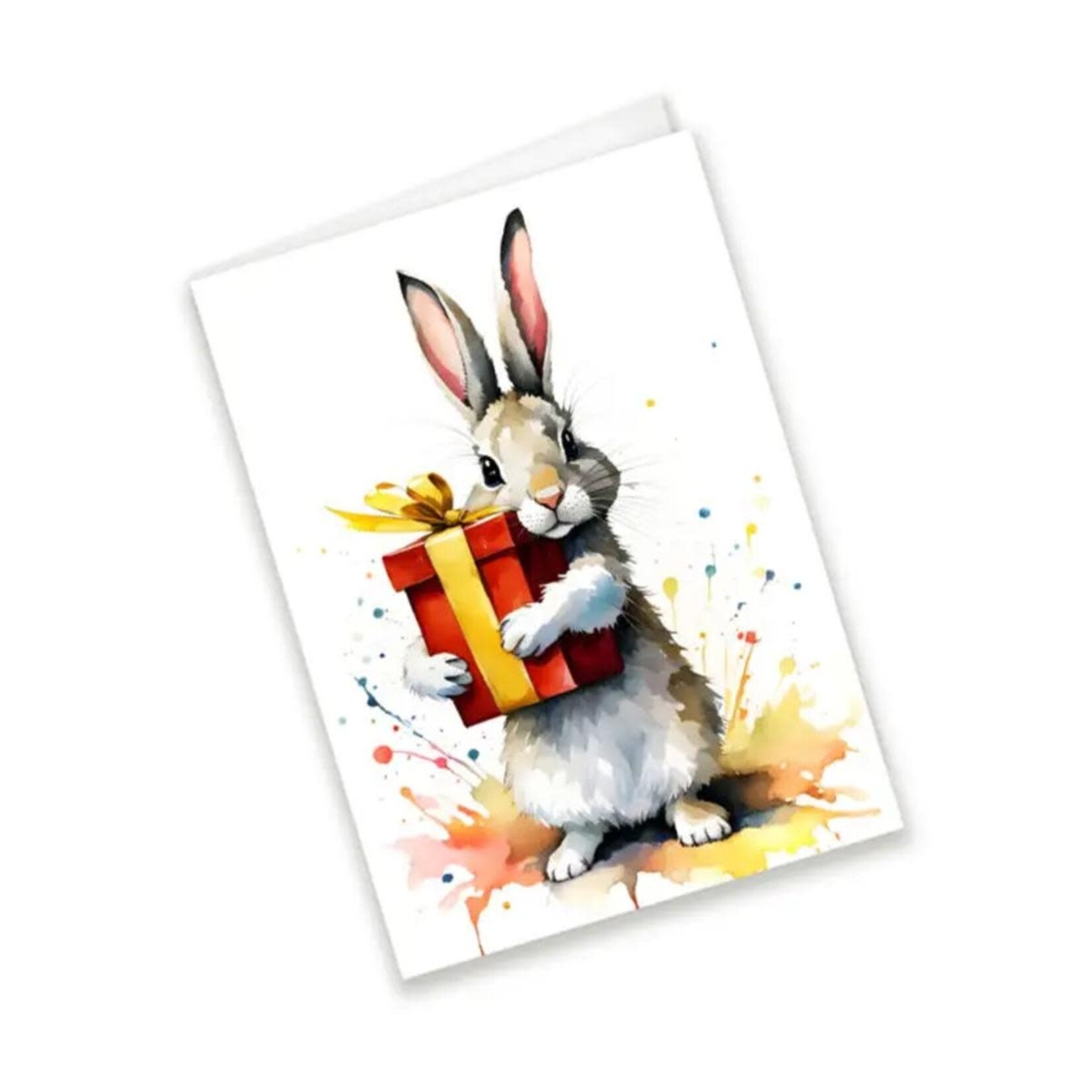 Terri McLaughlin Greeting Card - Birthday Bunny