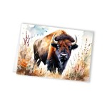 Terri McLaughlin Greeting Card - Bison