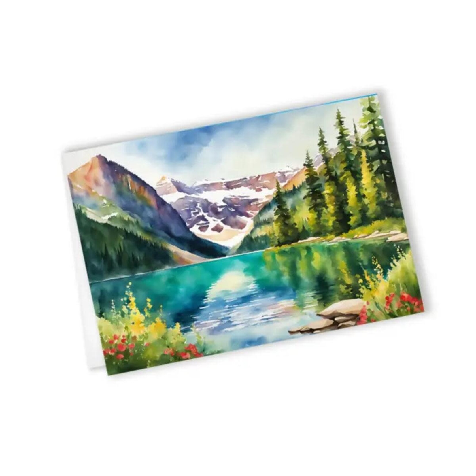 Terri McLaughlin Greeting Card - Lake Louise Summer