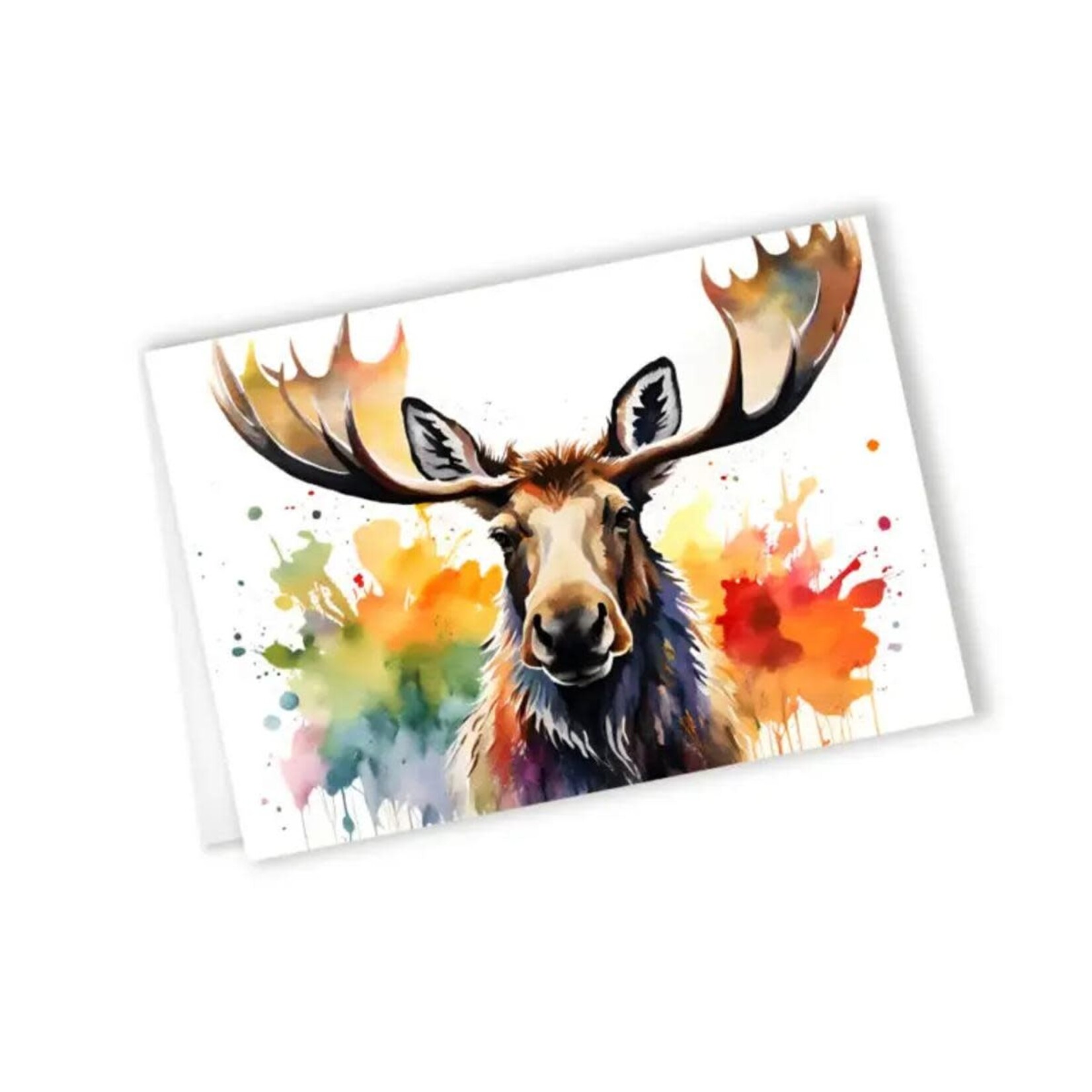 Terri McLaughlin Greeting Card - Moose