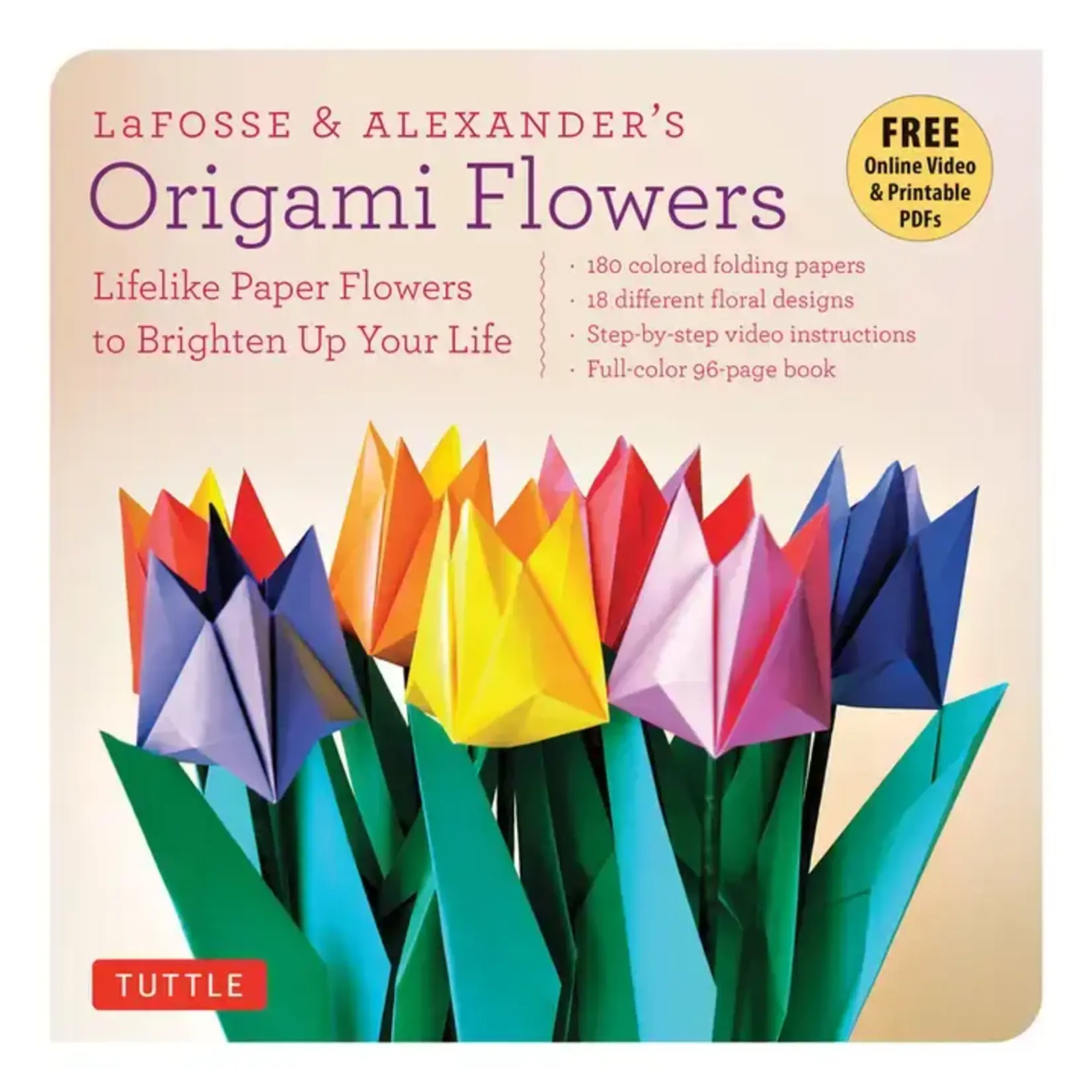 Lafosse & Alexander’S Origami Flowers Kit