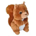 Wild Republic Hug'ems - Mini Red Squirrel Plush Toy