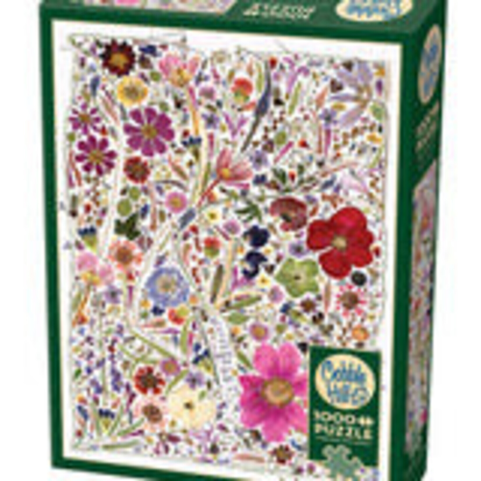 Cobble Hill Puzzles Flower Press: Spring - 1000 pc puzzle