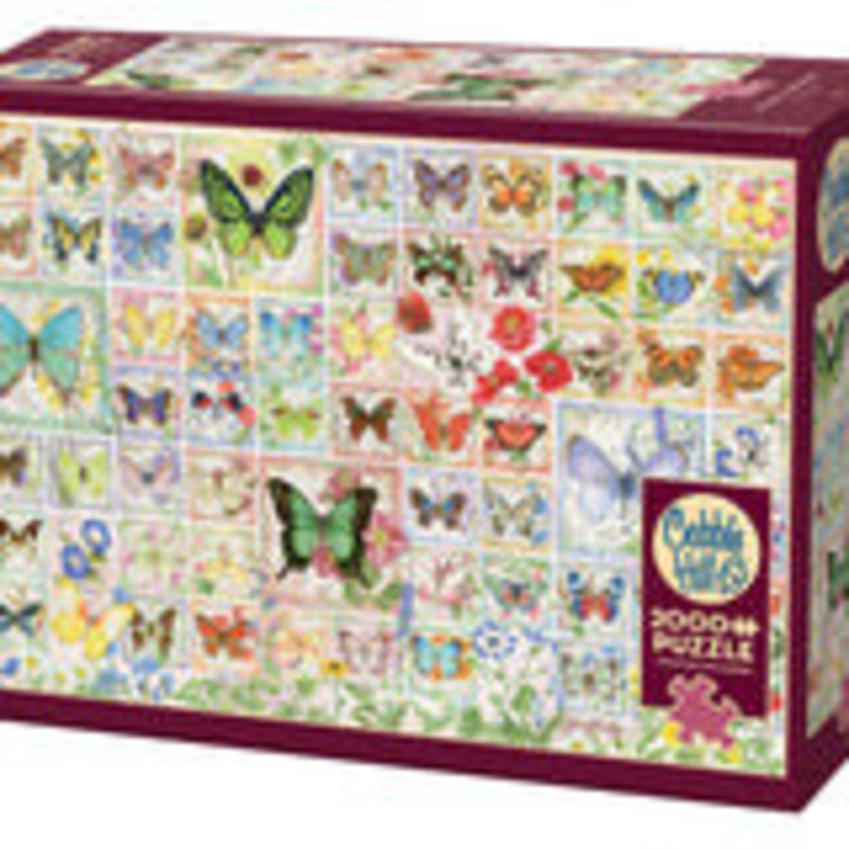 Cobble Hill Puzzles Butterflies and Blossoms - 2000 pc Puzzle