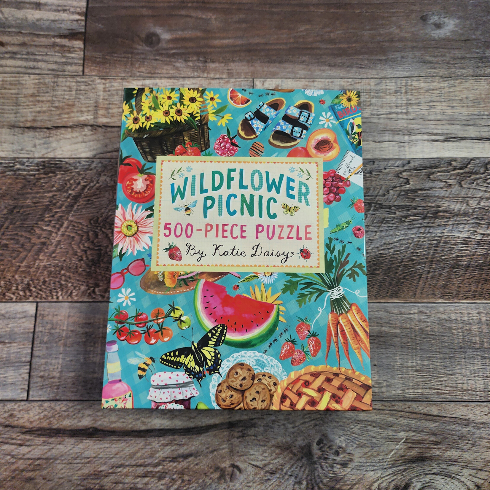 Wildflower Picnic 500-Piece Puzzle