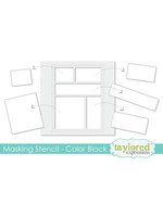 TAYLORED EXPRESSIONS COLOR BLOCK STENCIL