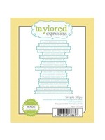 TAYLORED EXPRESSIONS Die, Simple Strips