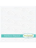 TAYLORED EXPRESSIONS RAINBOW REPEAT STENCIL
